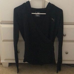 puma wrap workout shirt